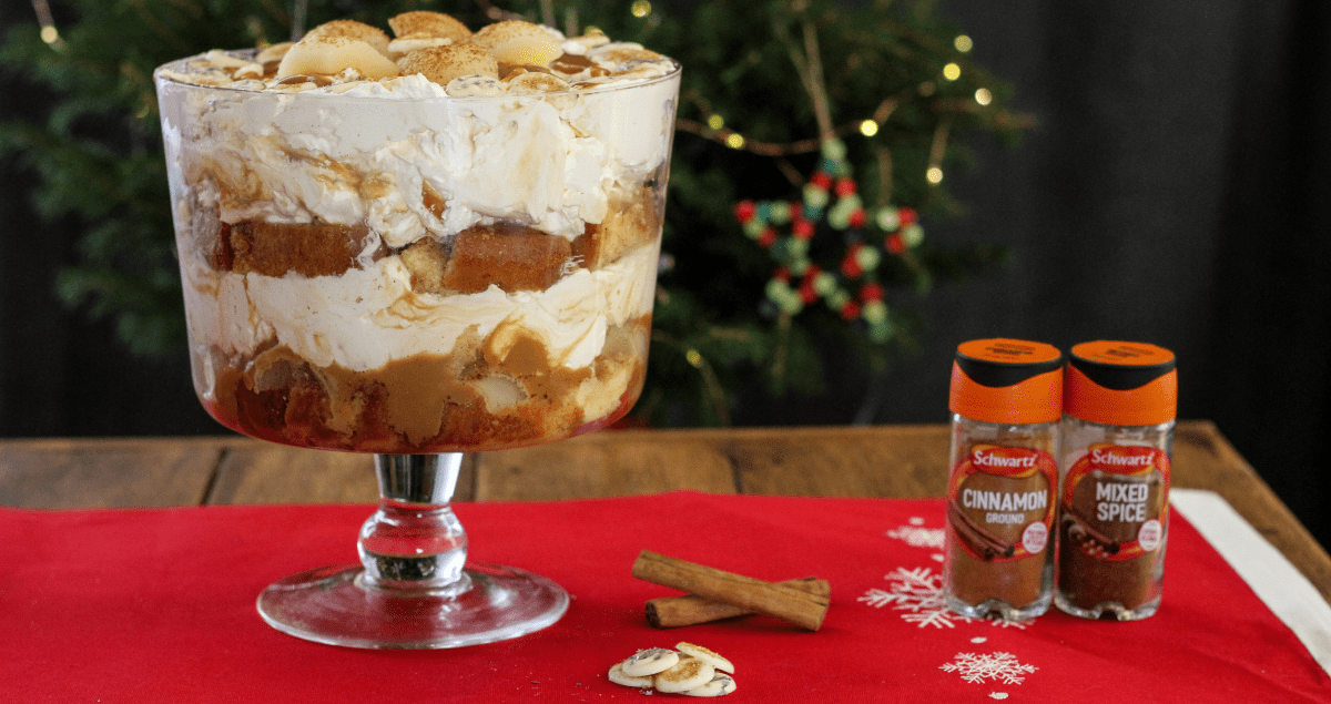 Pear and Caramel Trifle Feature
